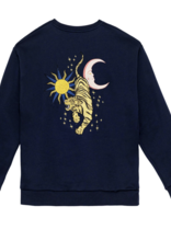 La Petite Etoile Sweater 'Tiger' - Marine - La Petite Etoile