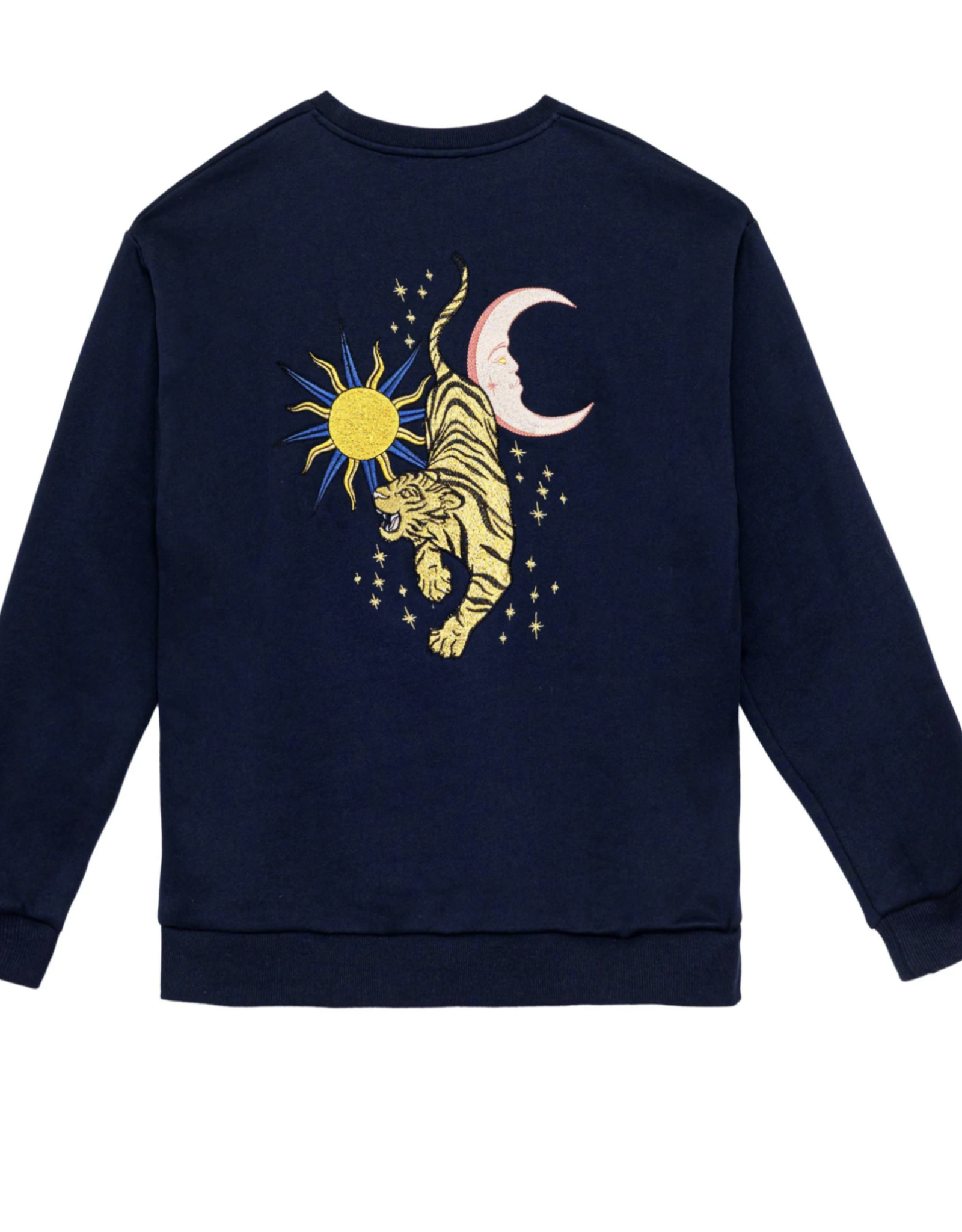 La Petite Etoile Sweater 'Tiger' - Marine - La Petite Etoile