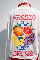 Studio Amaya T-Shirt Long Sleeve 'Riven' - White - Studio Amaya