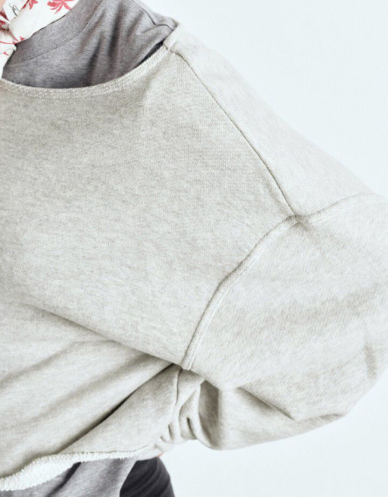 American Vintage Sweater 'Kodytown' - Polaire Chiné - Kod03A -  American Vintage