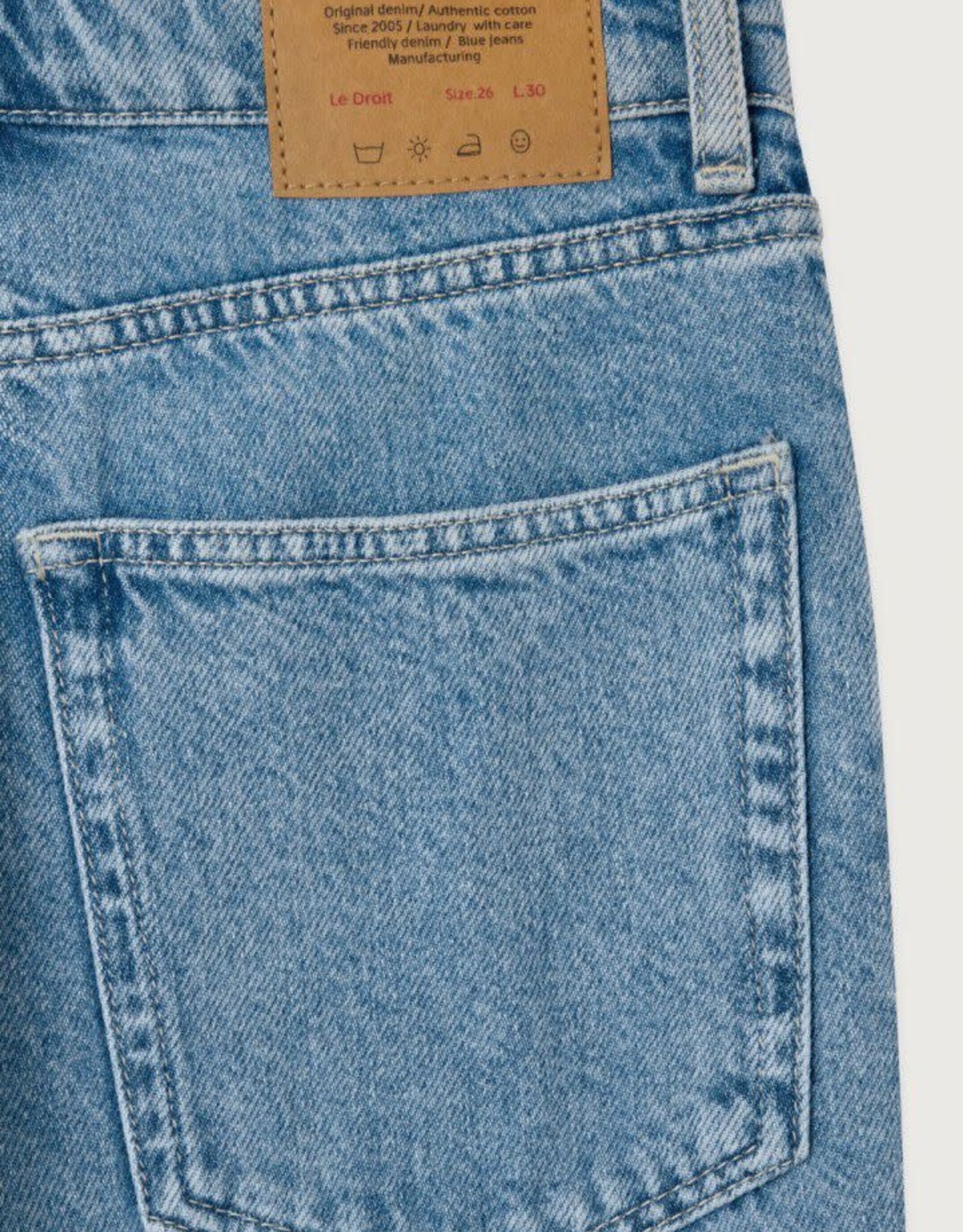 American Vintage Jeans  'Joybird-B' - Authentique Stone - Joy11M -  American Vintage