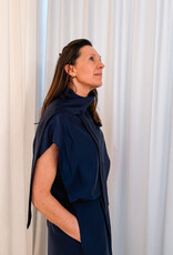 Bô-Dôme Jurk 'Robin' - Navy  - Bô-Dôme