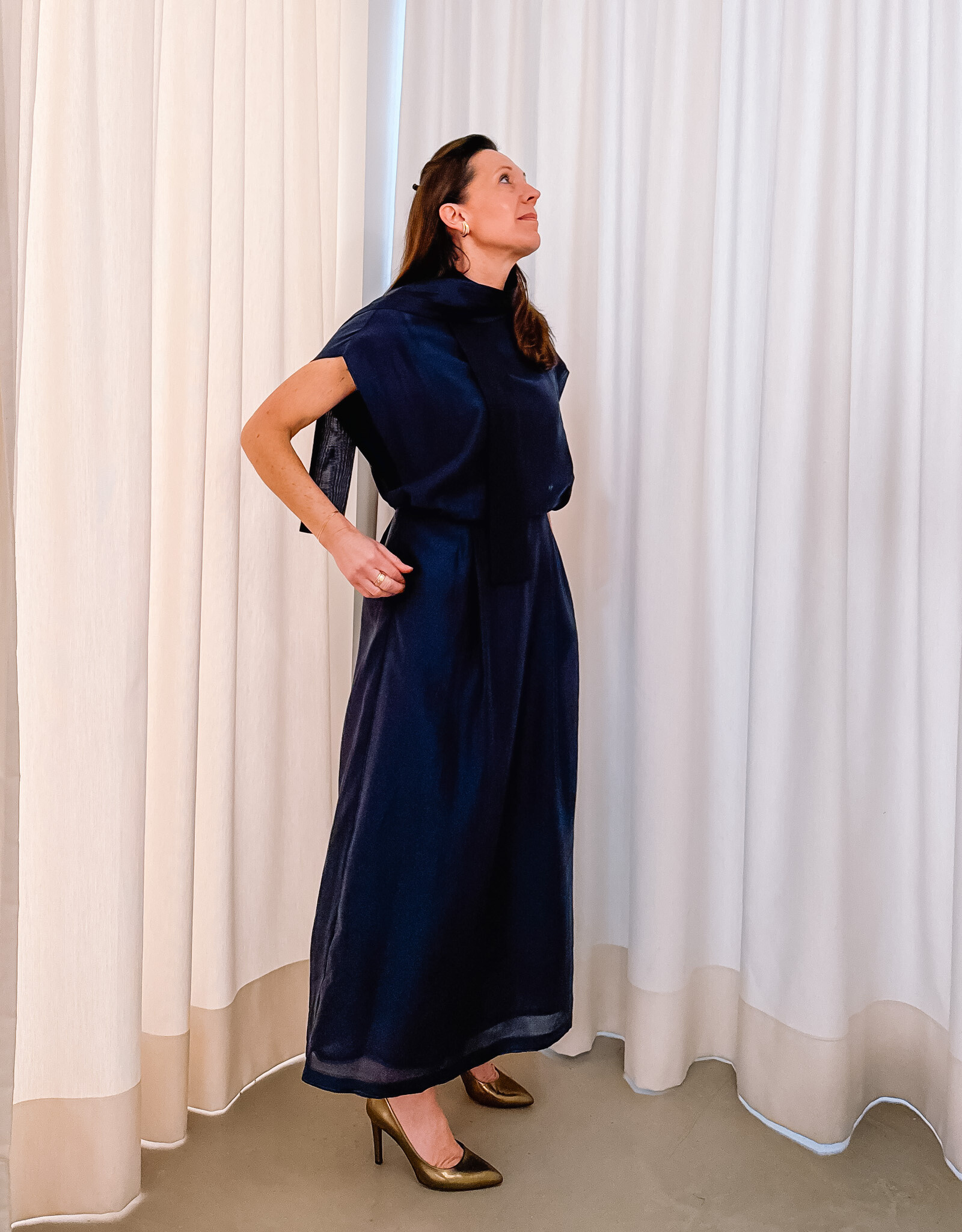 Bô-Dôme Jurk 'Robin' - Navy  - Bô-Dôme