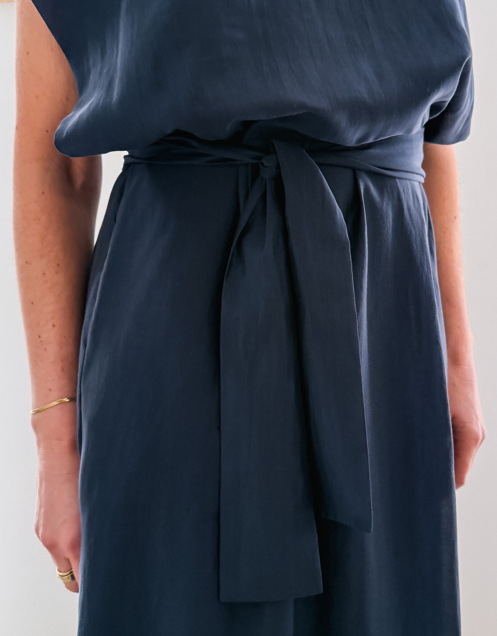 Bô-Dôme Jurk 'Robin' - Navy  - Bô-Dôme