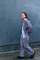 F.A.M. Jeans Wide Stripe 'Forest' - Stripe Navy - FL83W - F.A.M.