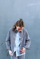 F.A.M. Hemd 'Salome' - Stripe Navy - LS83CO - F.A.M.