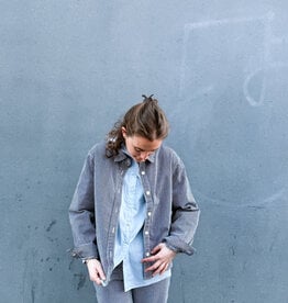 F.A.M. Hemd 'Salome' - Stripe Navy - LS83CO - F.A.M.