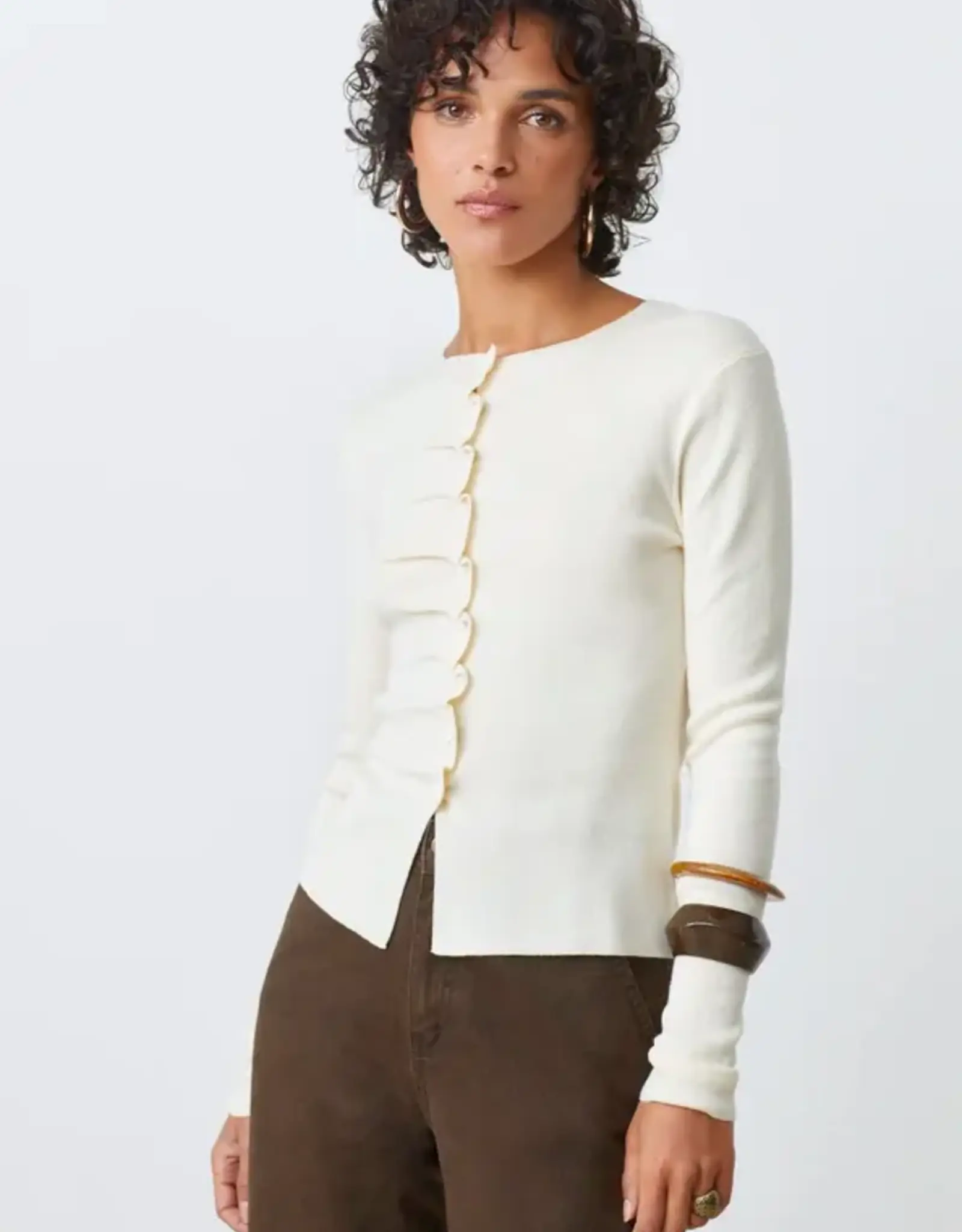 Suncoo Gilet 'Gamira' - Blanc Casse - Suncoo