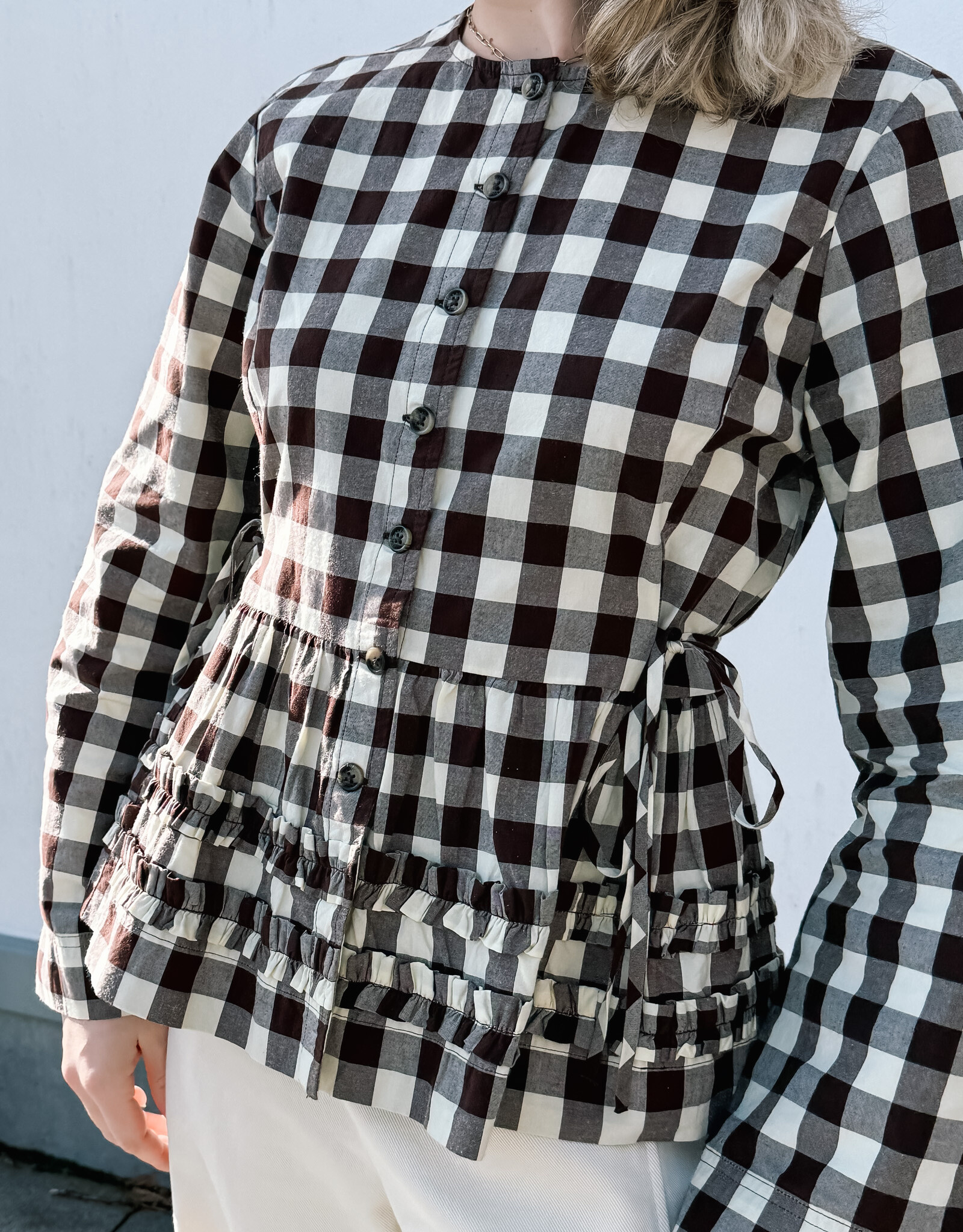 Damson Madder Blouse 'Madison' - Butter  - Damson Madder