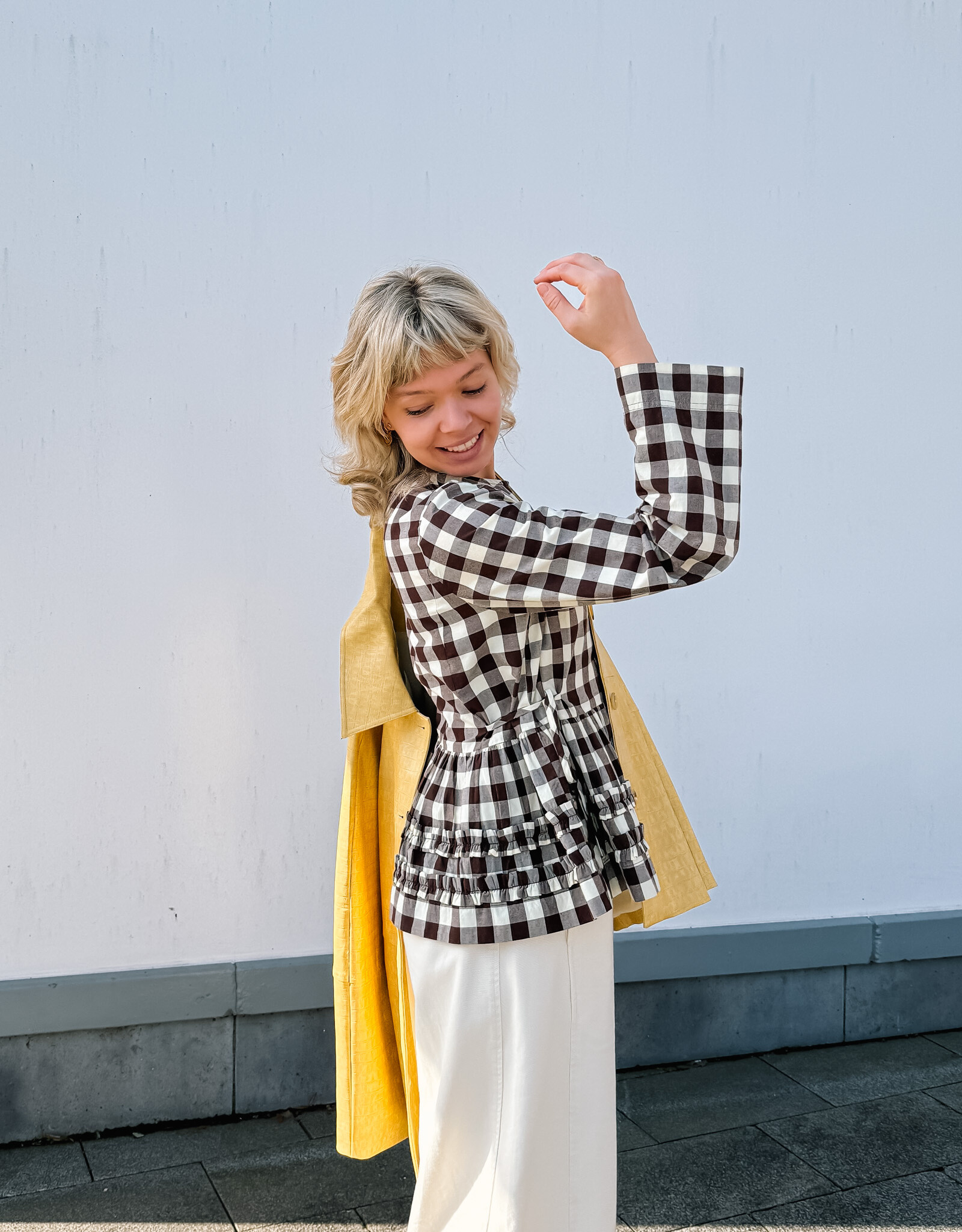 Damson Madder Blouse 'Madison' - Butter  - Damson Madder