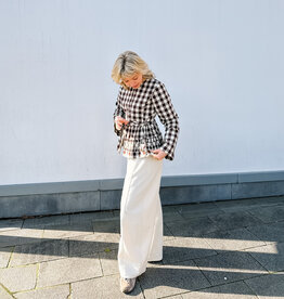 The Golden House Feel Broek 'Astrid' - Ecru