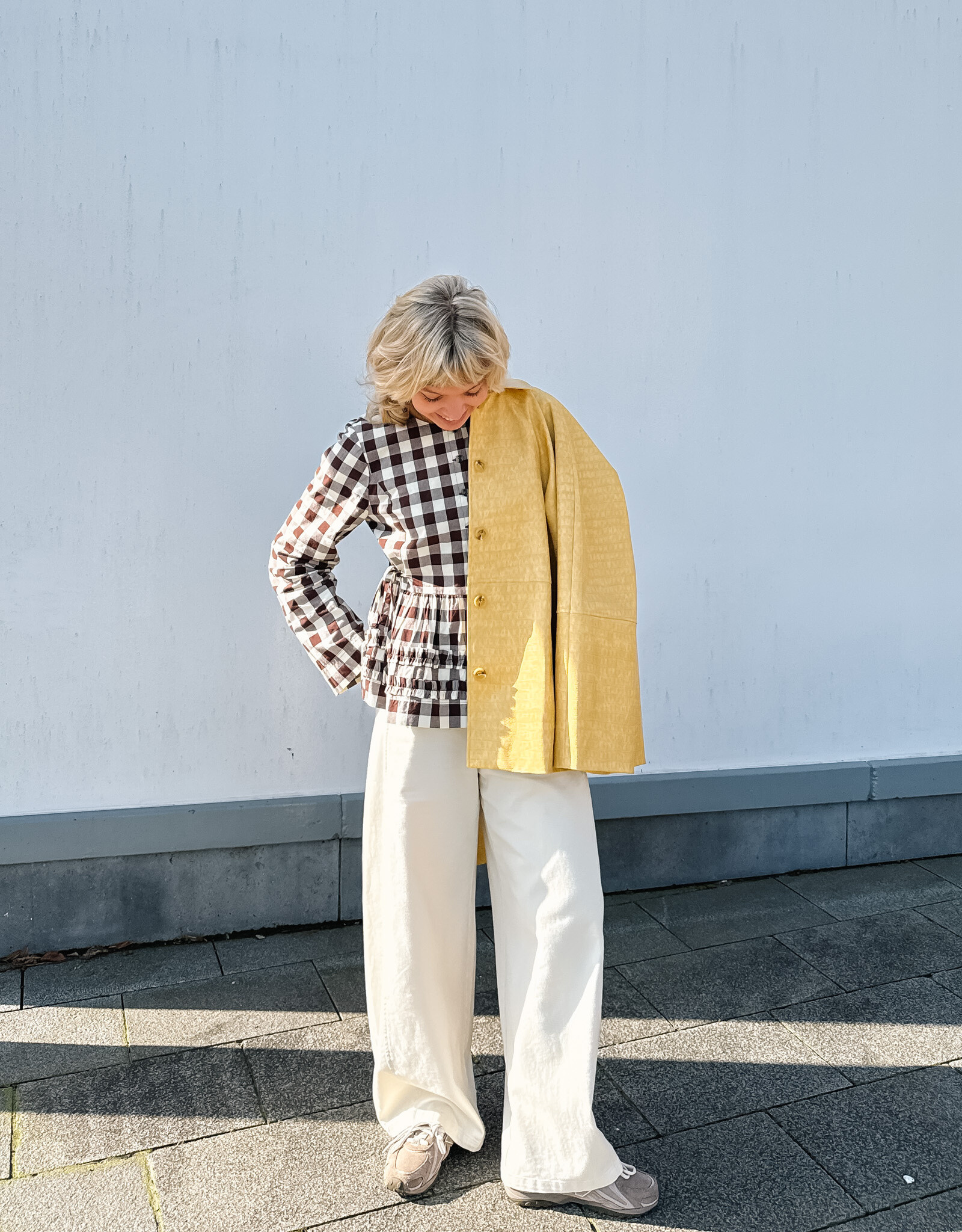 The Golden House Feel Broek 'Astrid' - Ecru