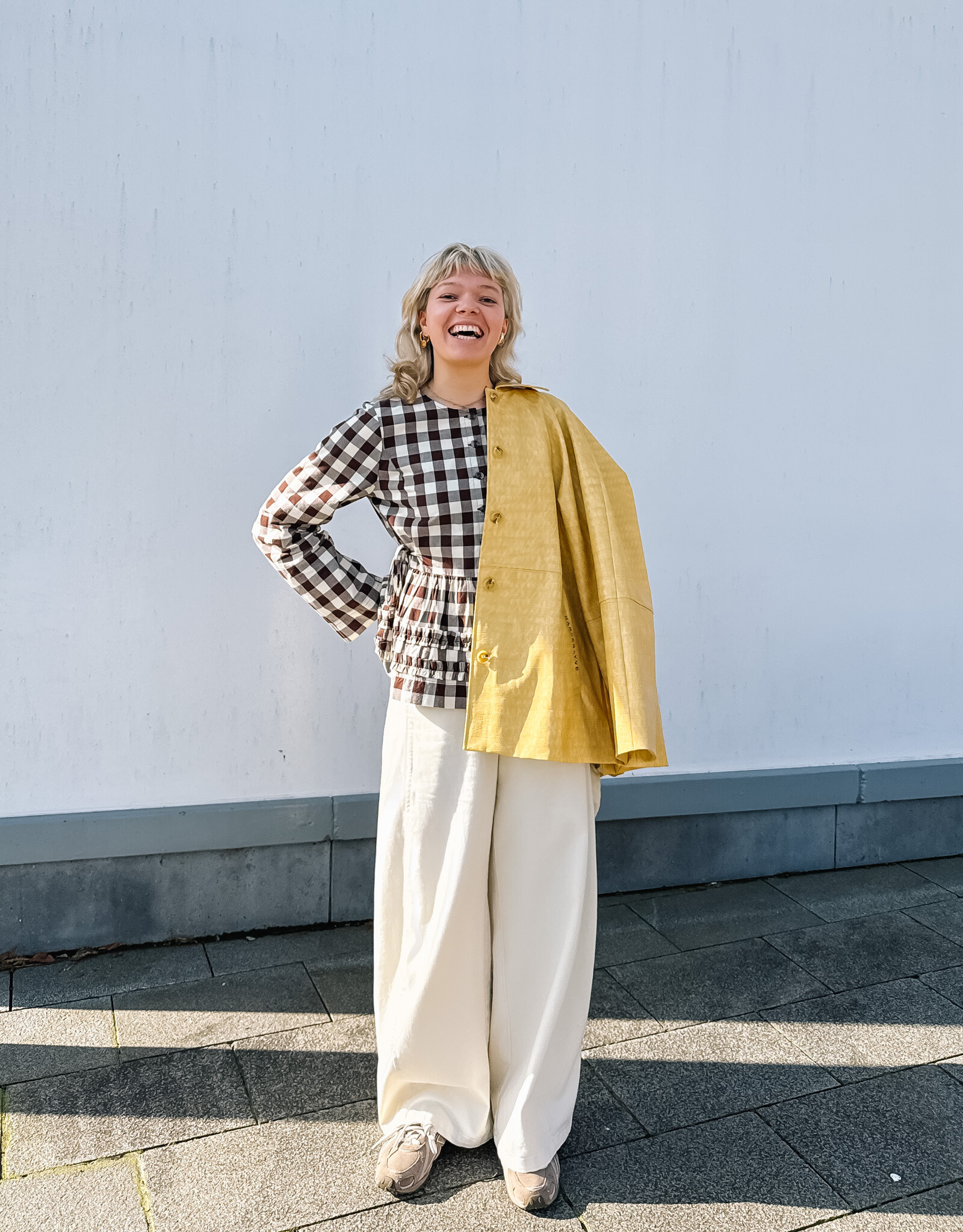 The Golden House Feel Broek 'Astrid' - Ecru