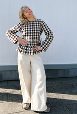 The Golden House Feel Broek 'Astrid' - Ecru