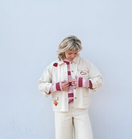 Lollys Laundry Jacket 'April' - Creme - Lollys Laundry