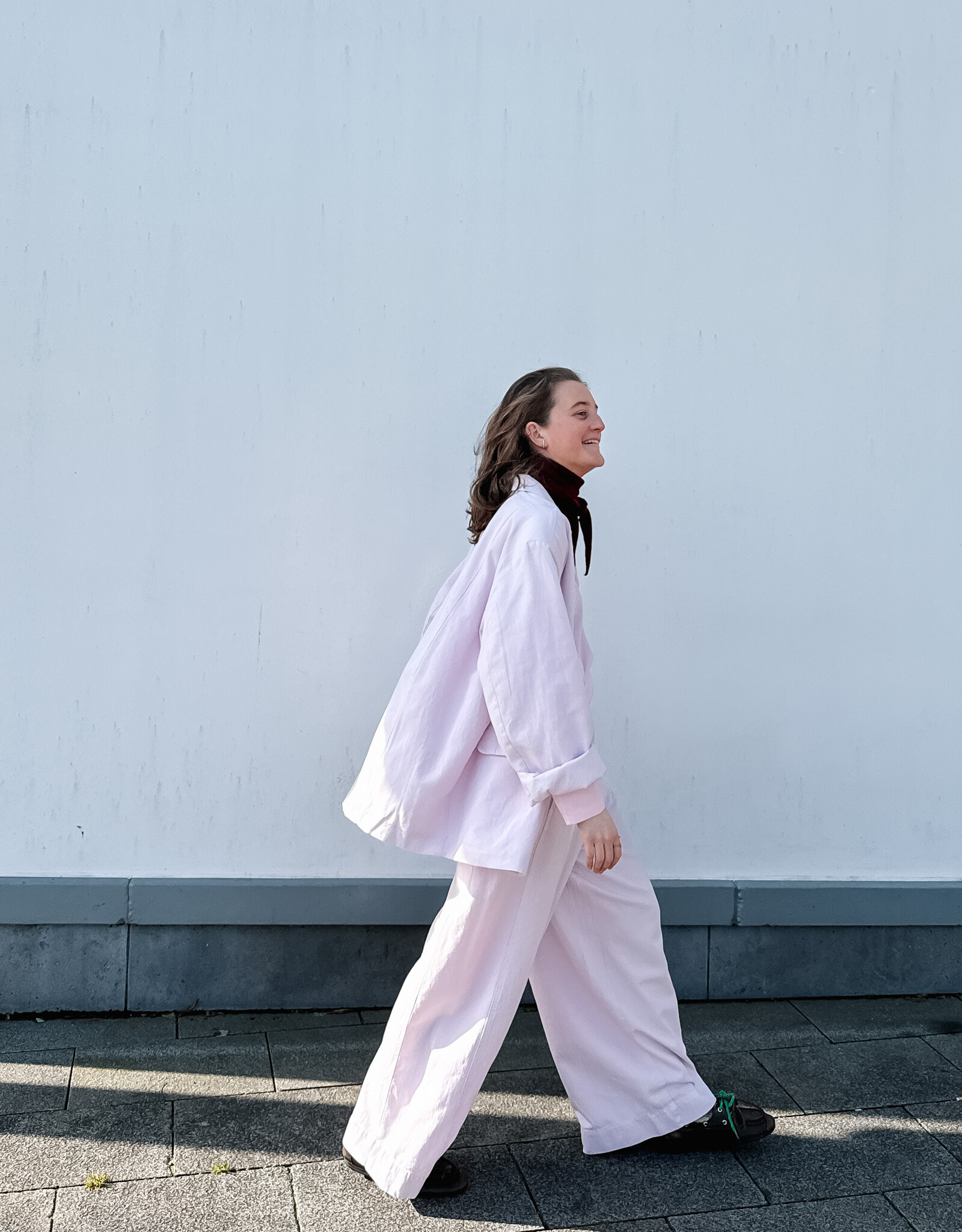 American Vintage Broek 'Namaz' - Dragee - Nam10B -  American Vintage