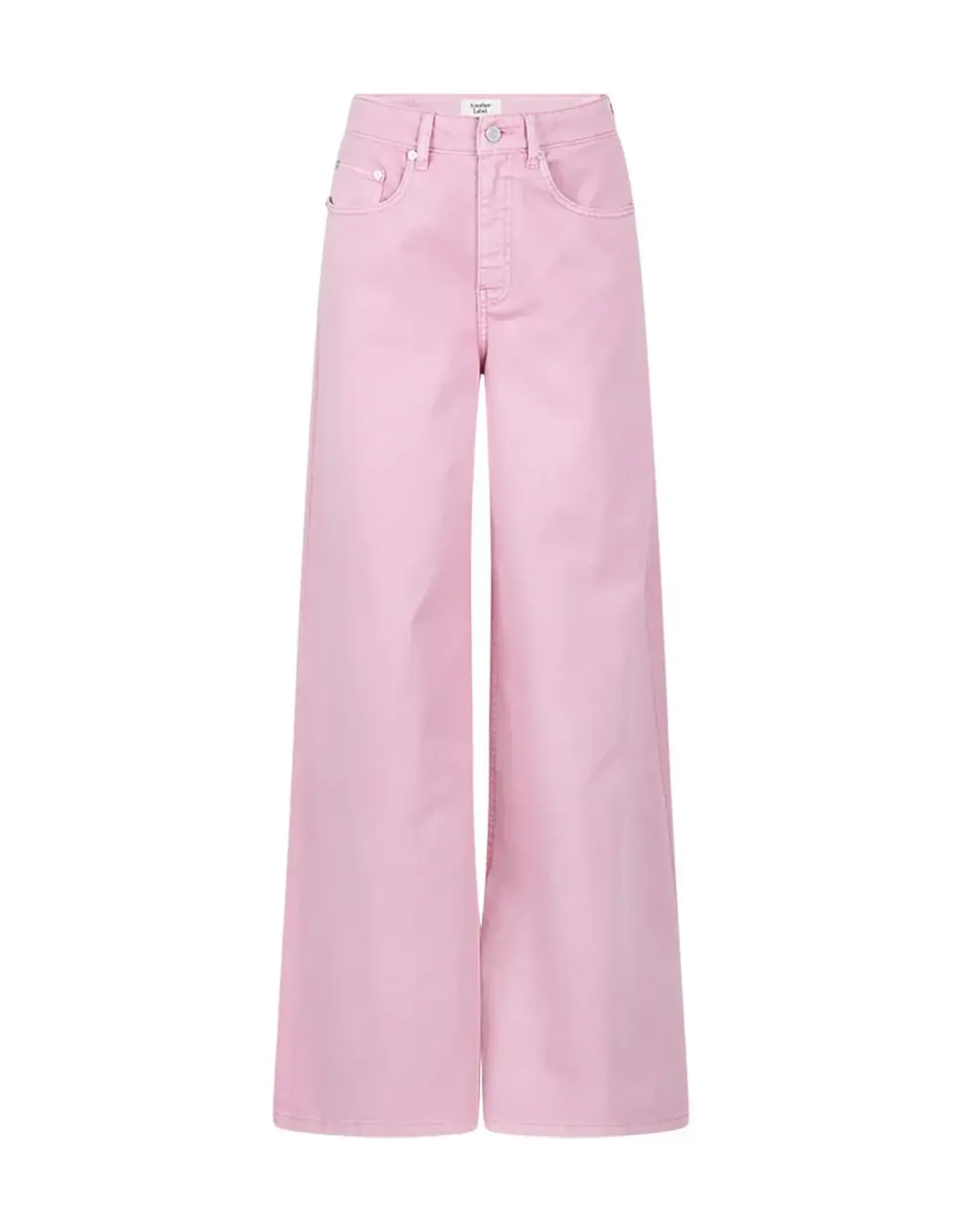Another Label Broek Wide 'Moore Denim' - Pink Nectar  - Another Label
