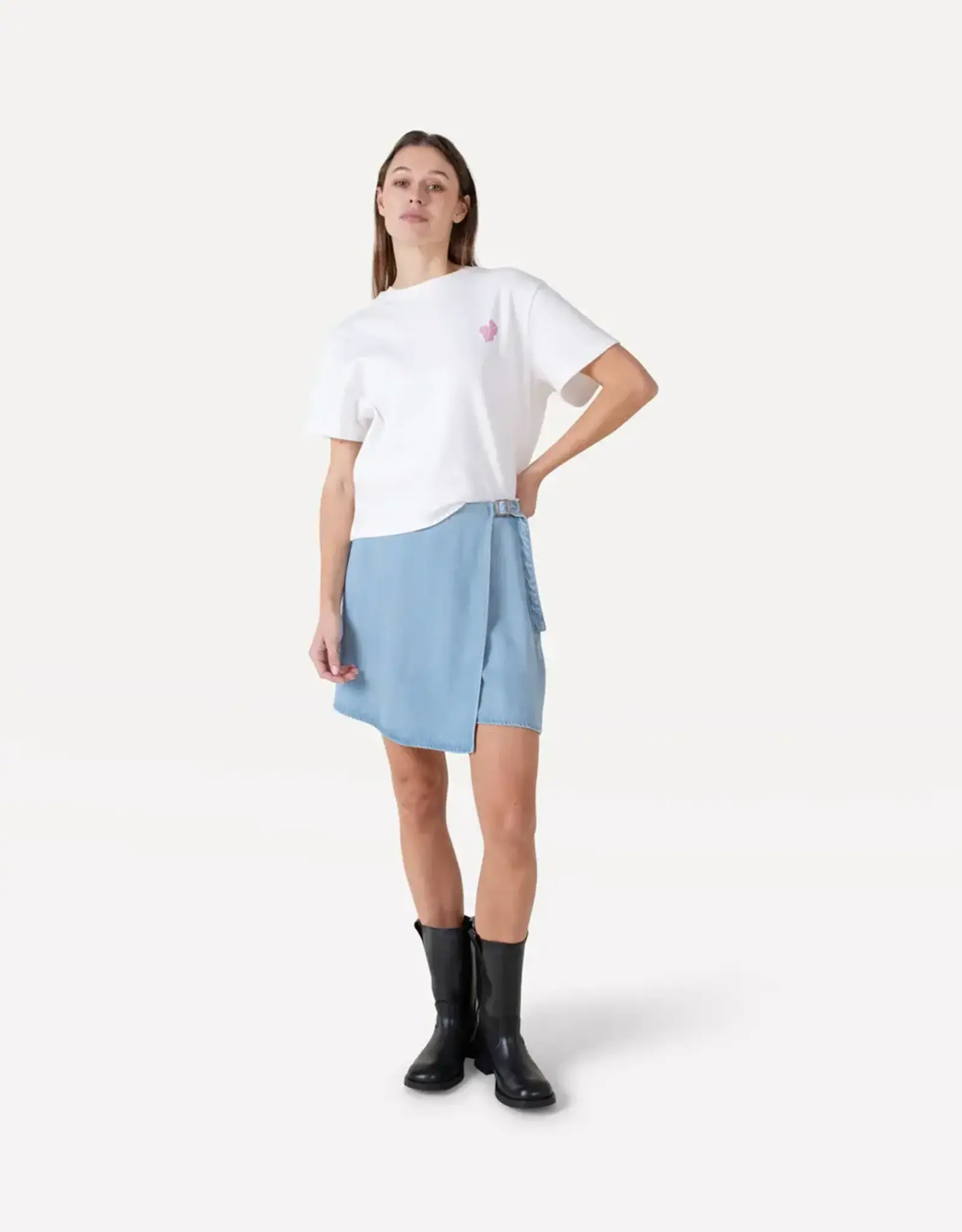 Another Label Skort 'Gwen' - Light Blue - Another Label
