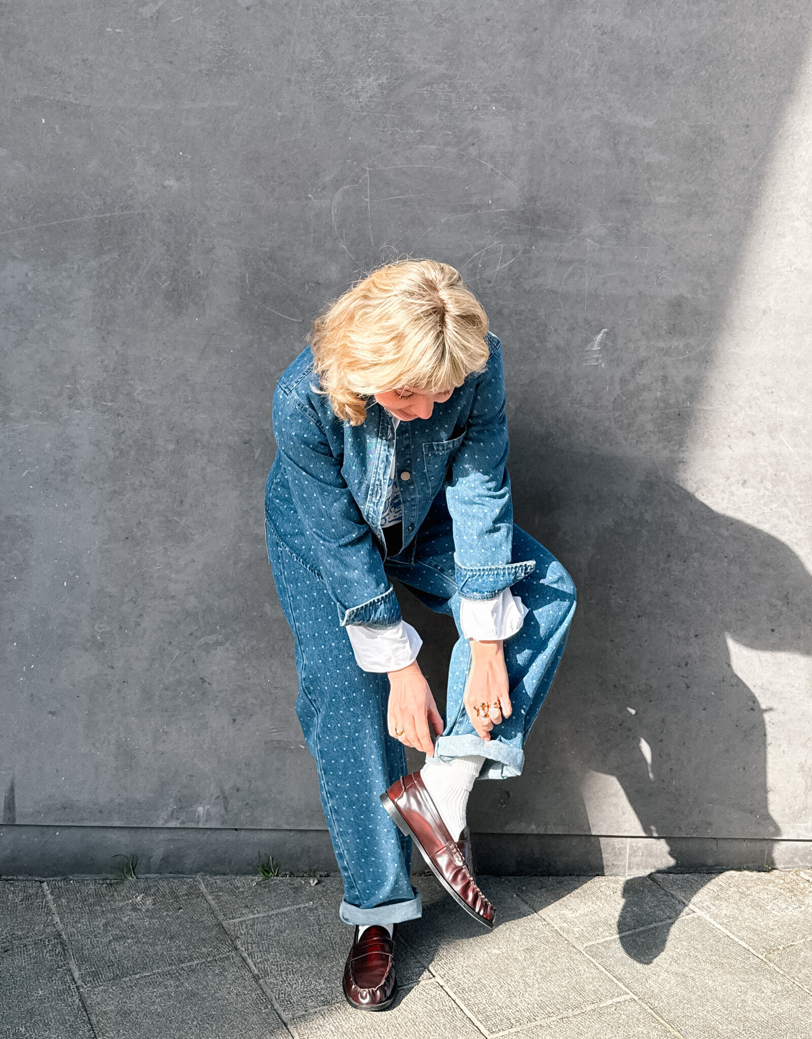 Moves Jeans 'Hellas' - Medium Blue - Moves