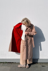 Damson Madder Trench Reversible  'Anja' - Tan/Red - Damson Madder