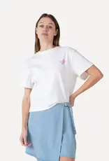 Another Label T-Shirt 'Gina La Corse' - Off White - Another Label