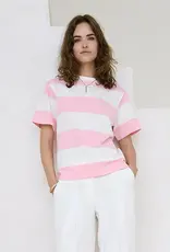 Another Label T-Shirt 'Gini' - Primrose/Off White - Another-Label