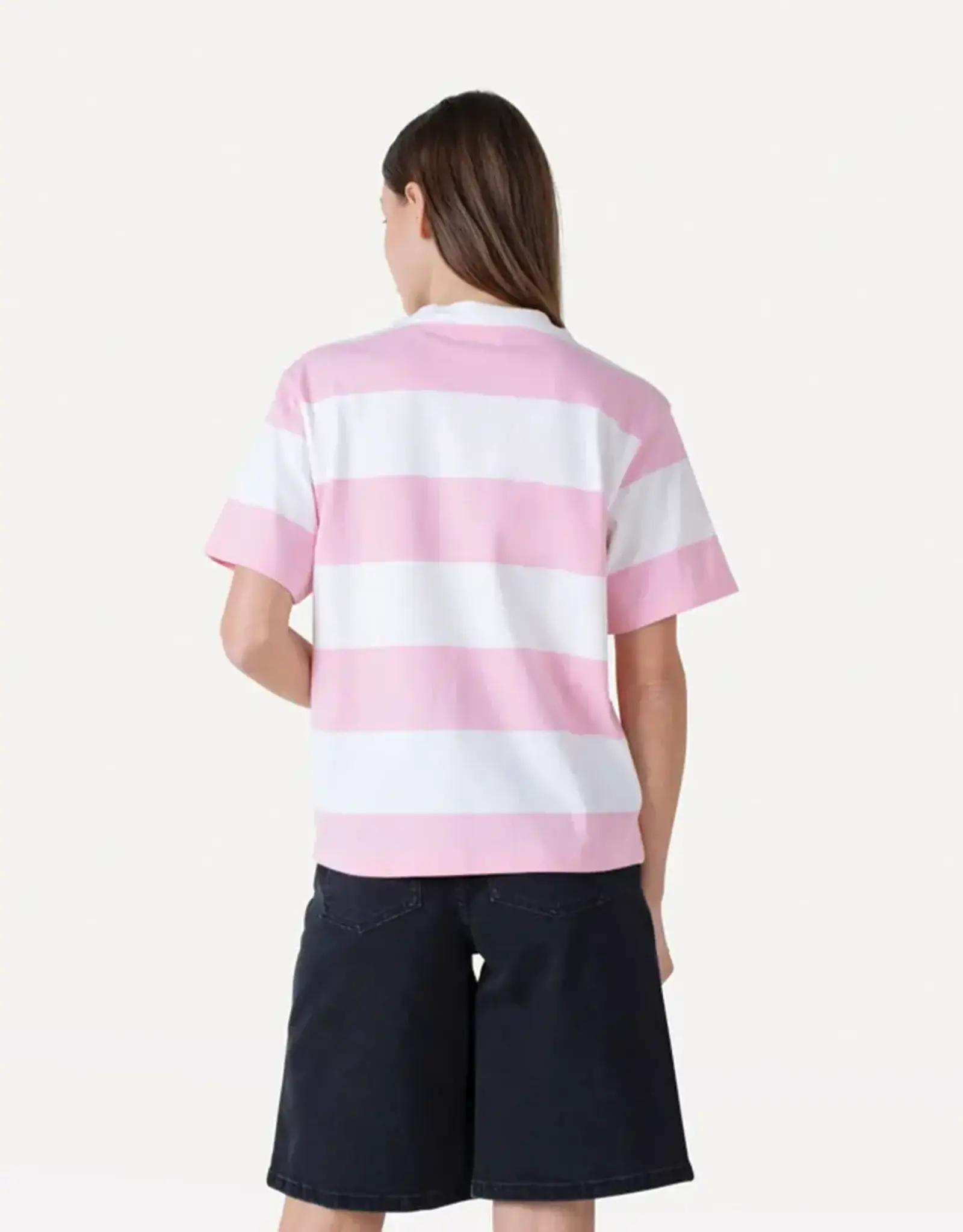 Another Label T-Shirt 'Gini' - Primrose/Off White - Another-Label