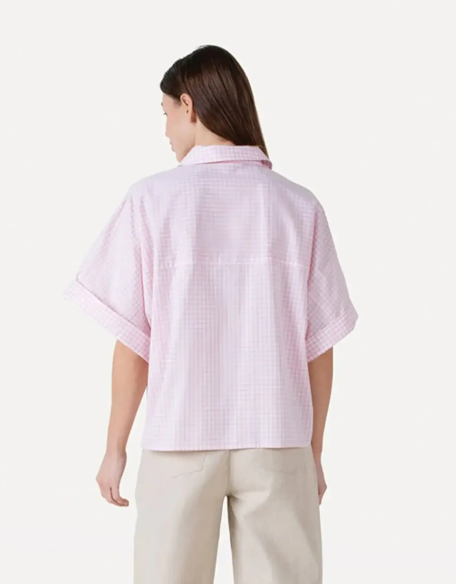 Another Label Blouse 'Luca' - Primrose Check - Another-Label