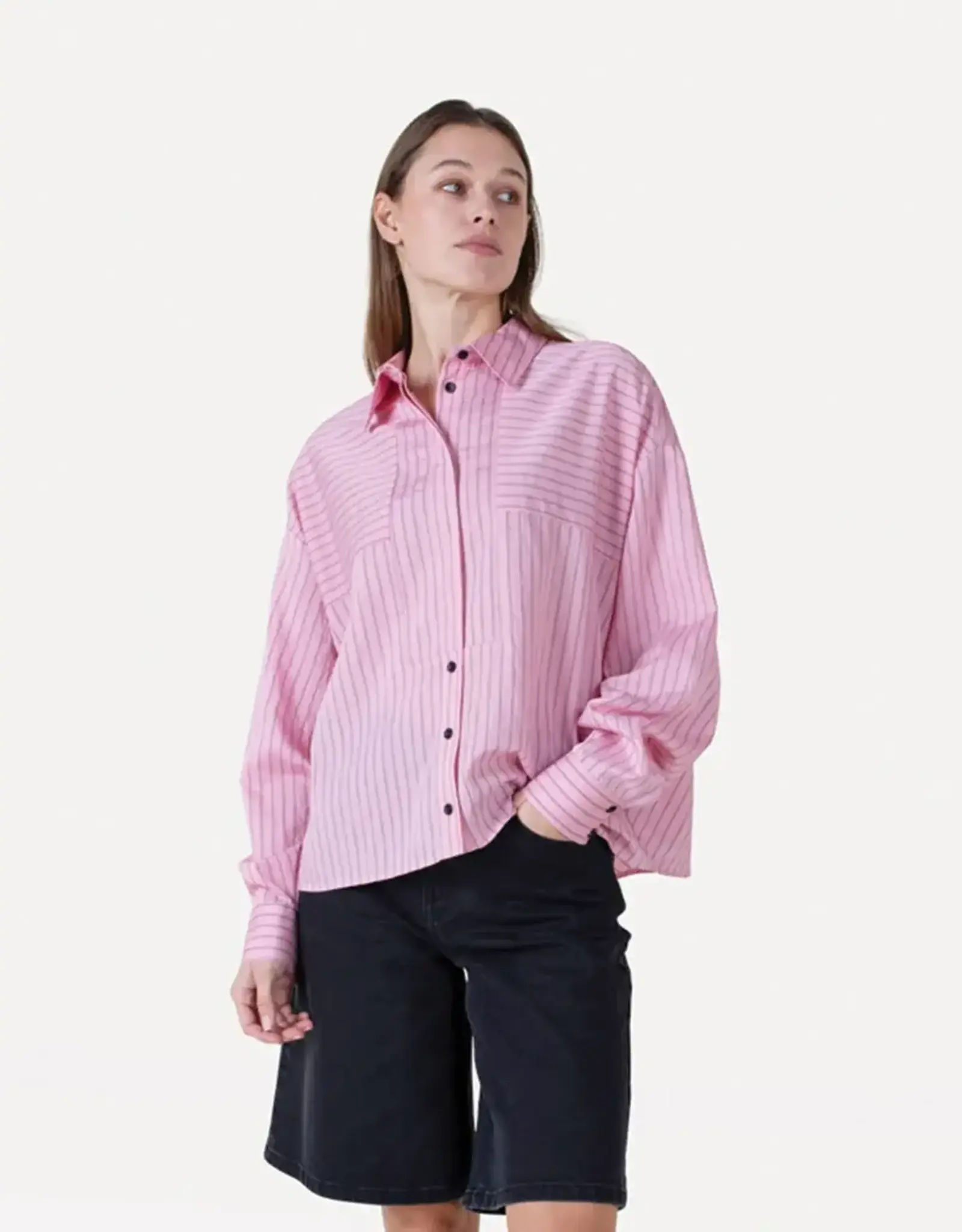 Another Label Blouse 'Cherree' - Pink Nectar - Another-Label