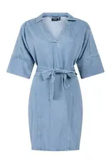 Another Label Jurk 'Genivee' - Light Blue - Another-Label