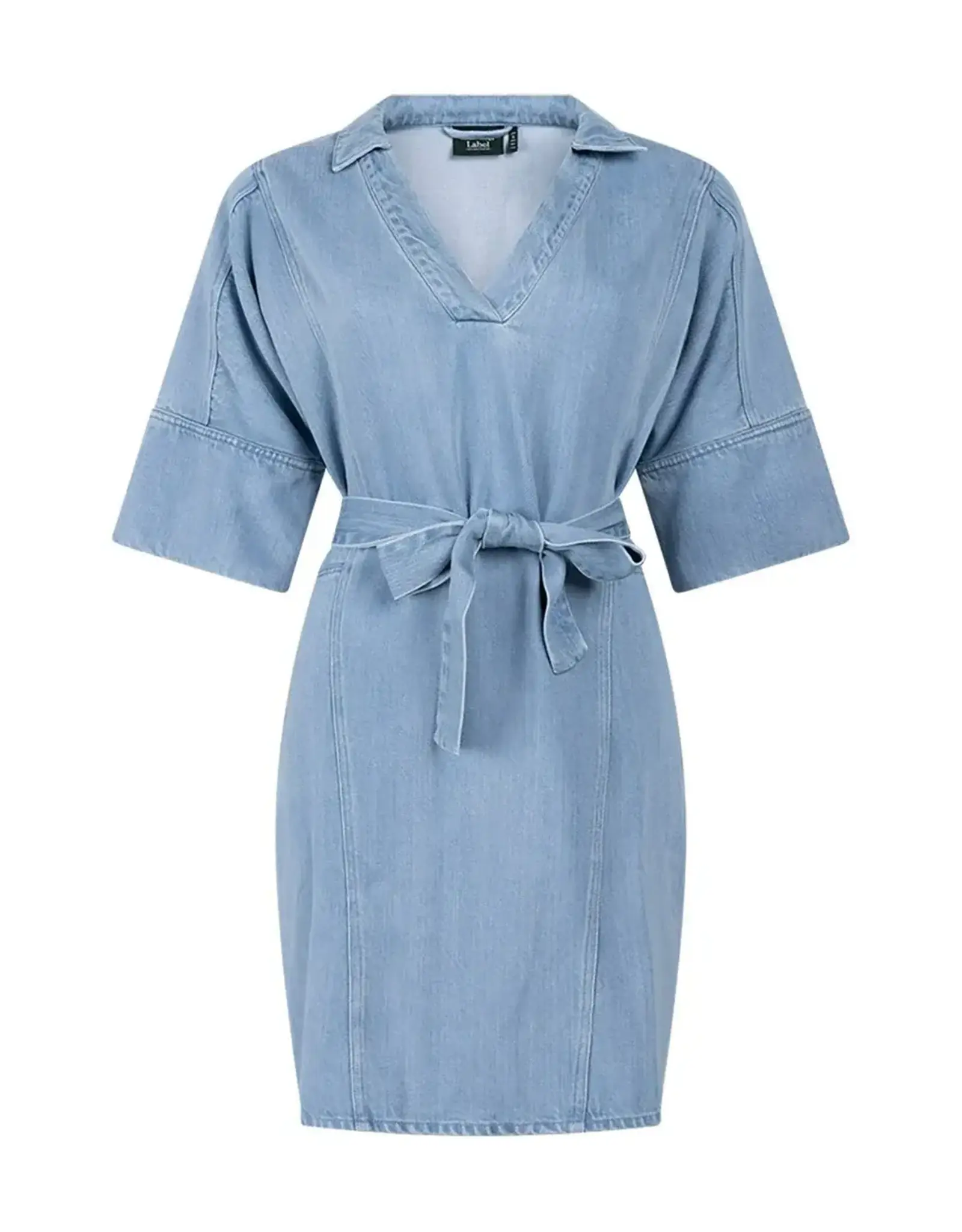 Another Label Jurk 'Genivee' - Light Blue - Another-Label