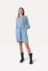 Another Label Jurk 'Genivee' - Light Blue - Another-Label