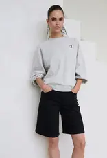 Another Label Sweater 'Niya Sailor' - Grey Melee - Another-Label