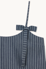 The Tiny Big Sister Top Striped 'Straps' - Light Navy - The Tiny Big Sister