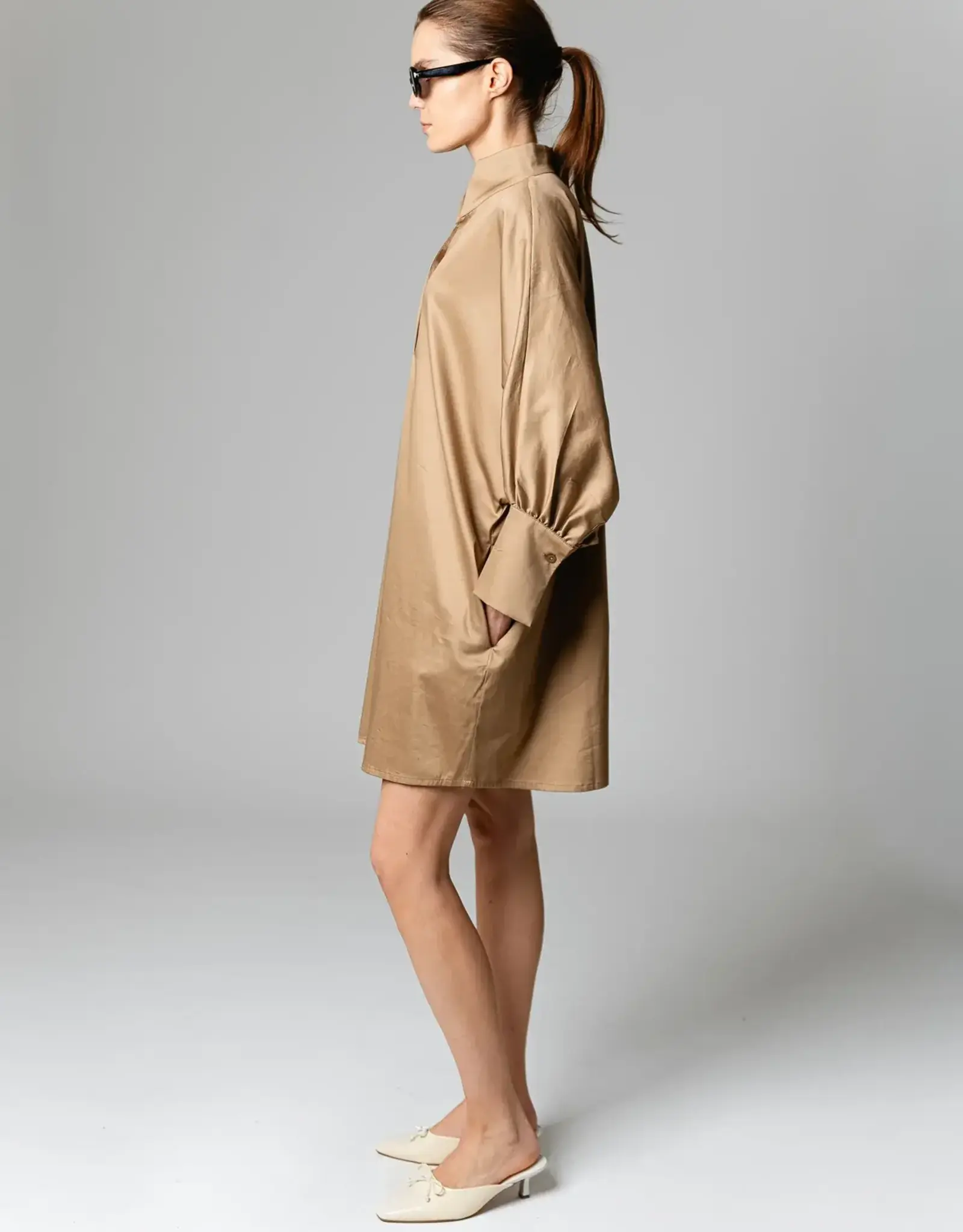 Bô-Dôme Jurk 'Hazel' - Tabac - Bô-Dôme