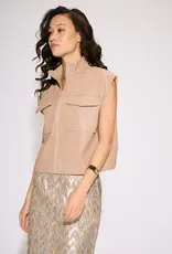 Bô-Dôme Waistcoat 'Josh' - Beige - Bô-Dôme