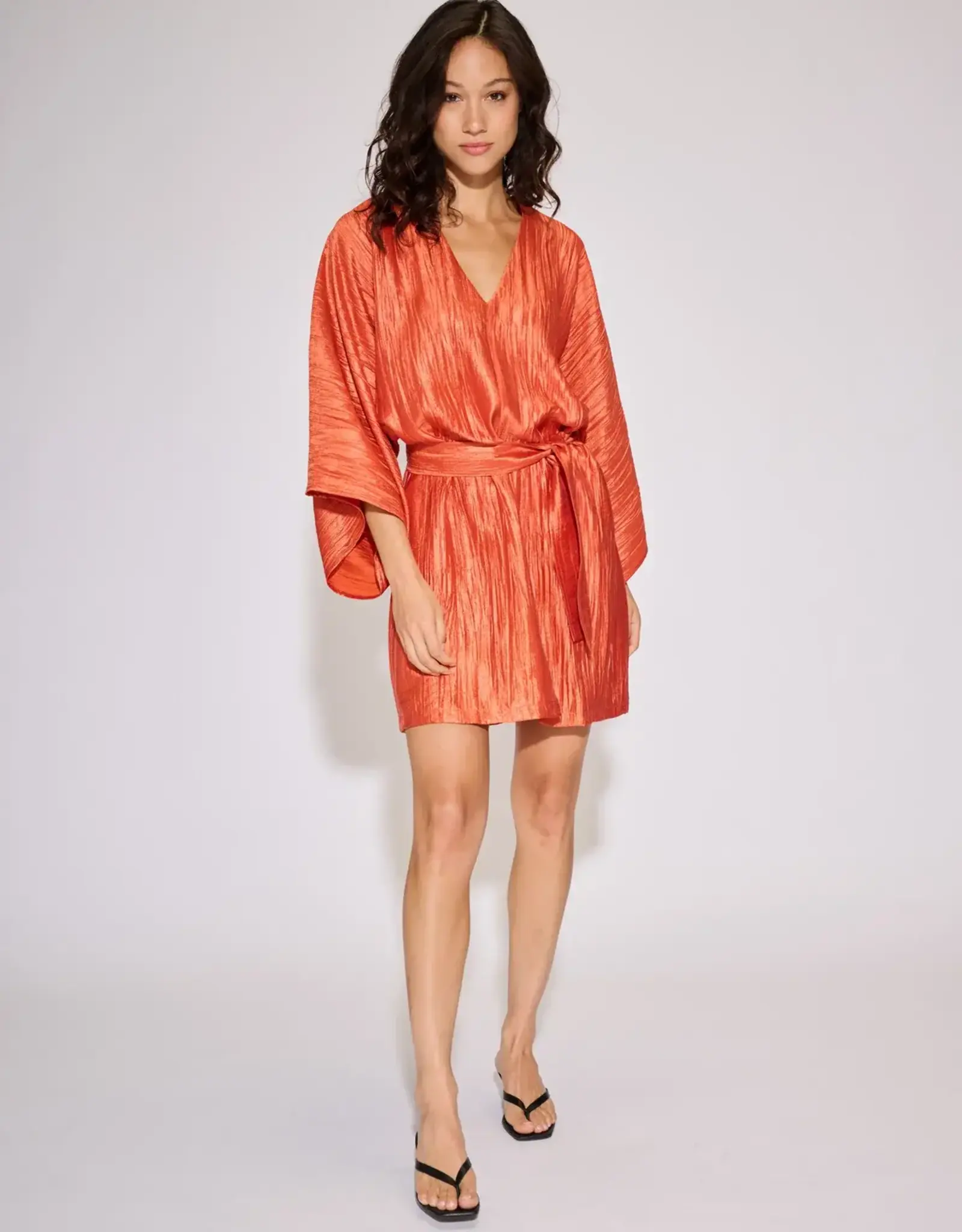 Bô-Dôme Jurk 'Olga' - Burnt Orange - Bô-Dôme