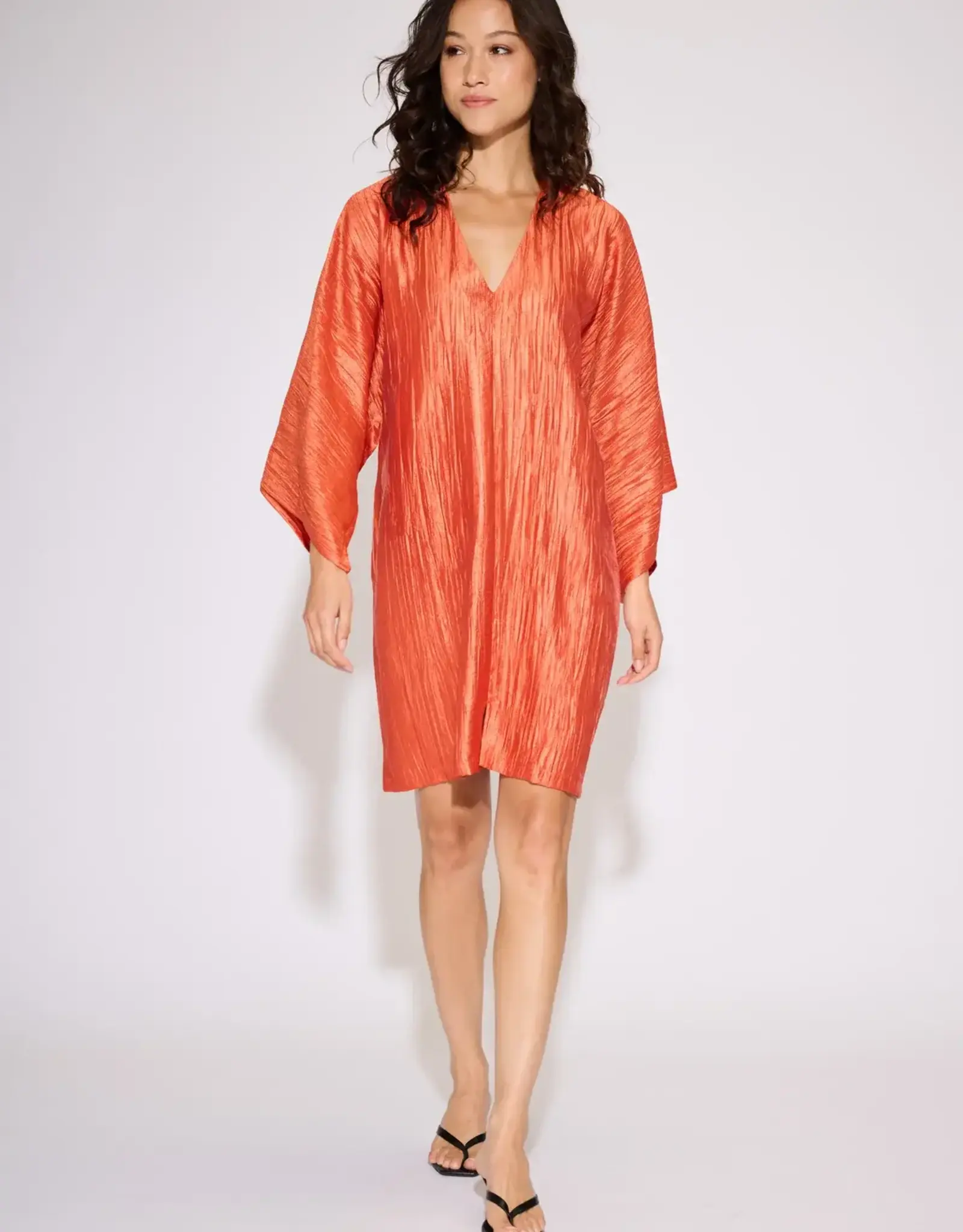 Bô-Dôme Jurk 'Olga' - Burnt Orange - Bô-Dôme