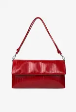 HVISK Handtas 'Arlene Stroke Structure'  - Scarlet Red - Hvisk