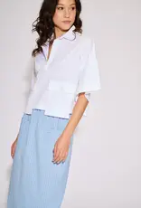 Bô-Dôme Blouse 'Bari' - White  - Bô-Dôme