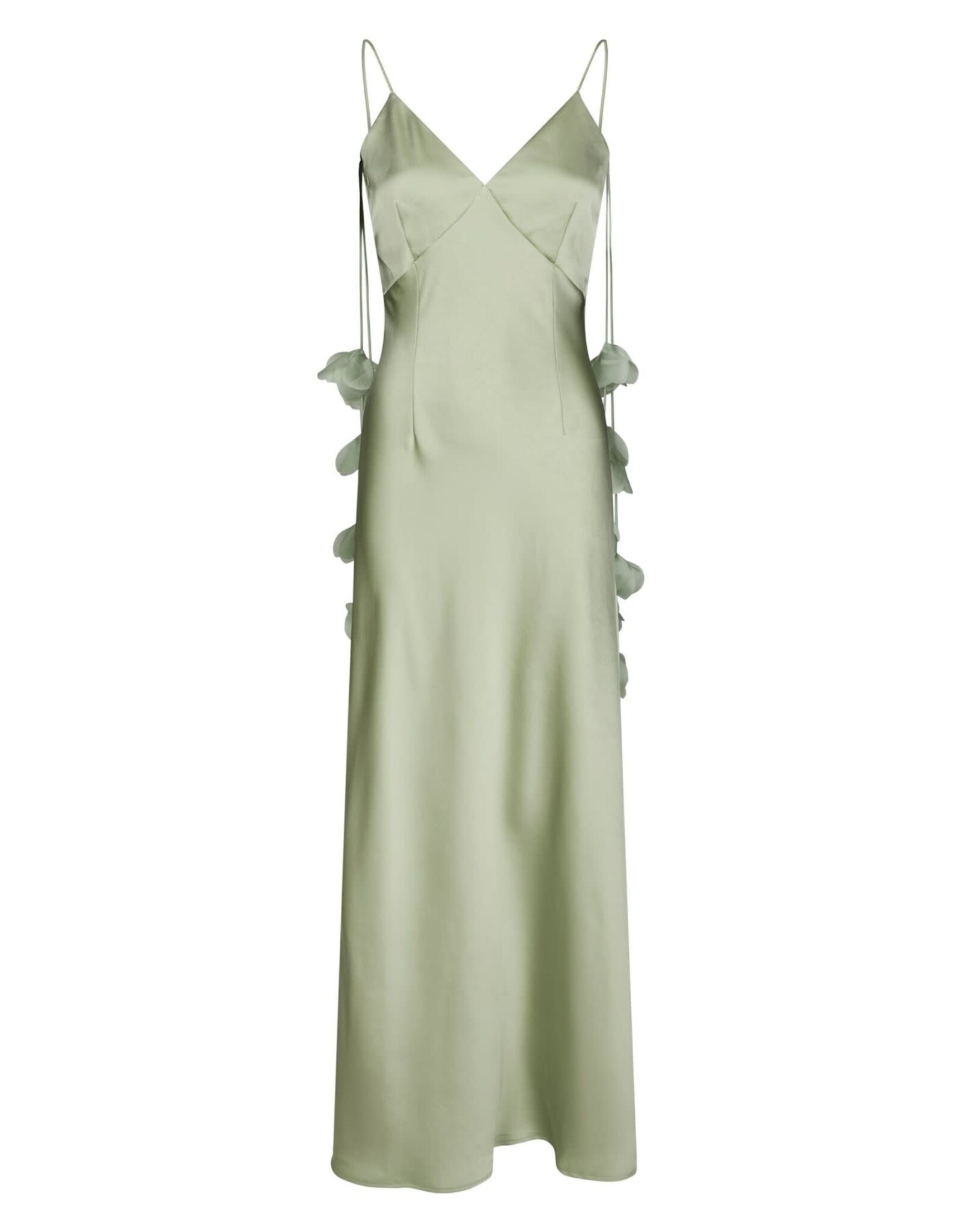 Jurk Heavy Sateen 'Colly' - Mint Green - Neo Noir