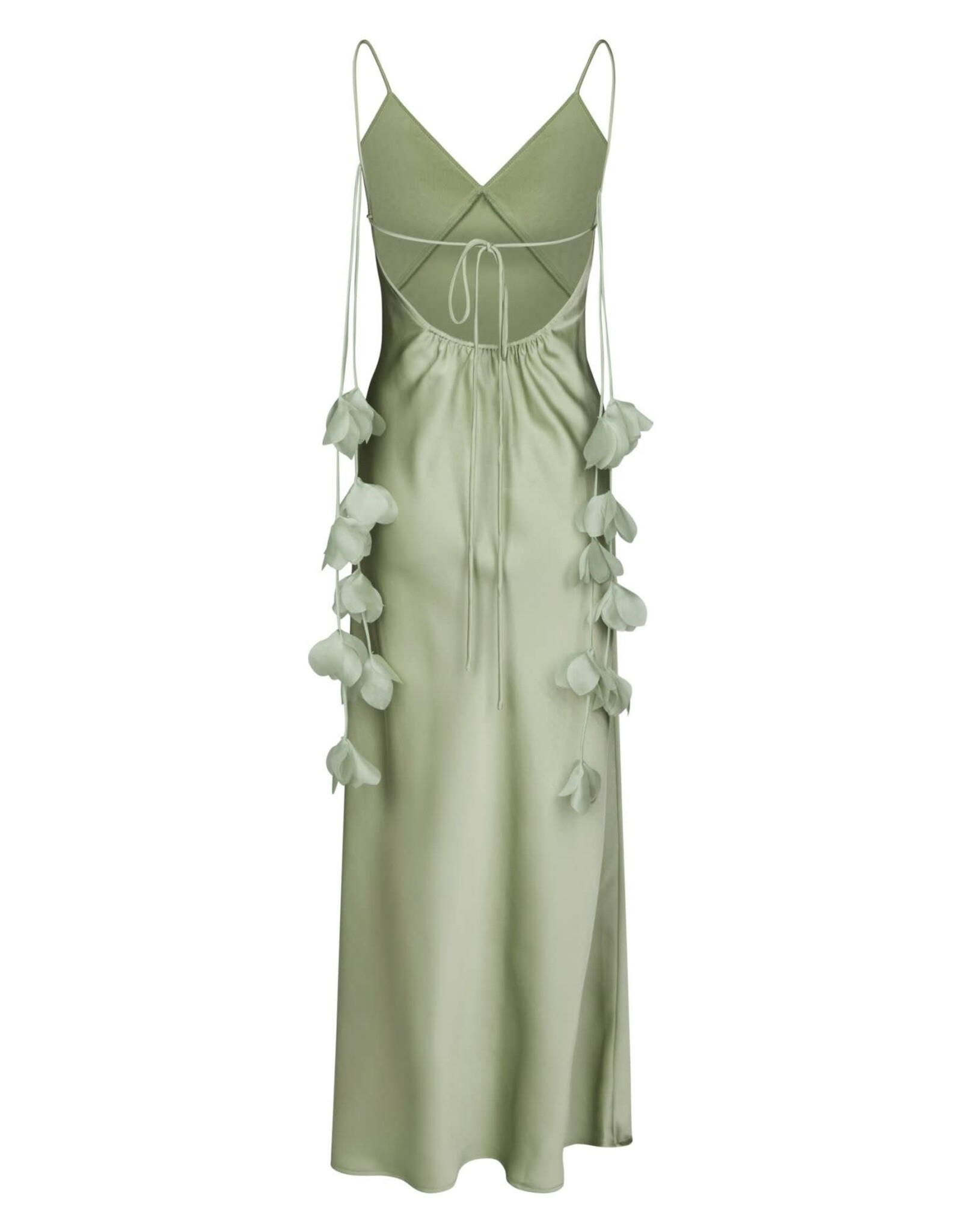 Jurk Heavy Sateen 'Colly' - Mint Green - Neo Noir
