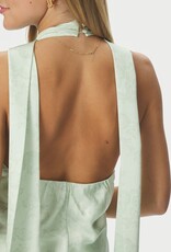 Jurk  'Fiona' - Light  Green - Neo Noir