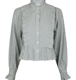 Blouse Stripe 'Petrine' - Blue - Neo Noir