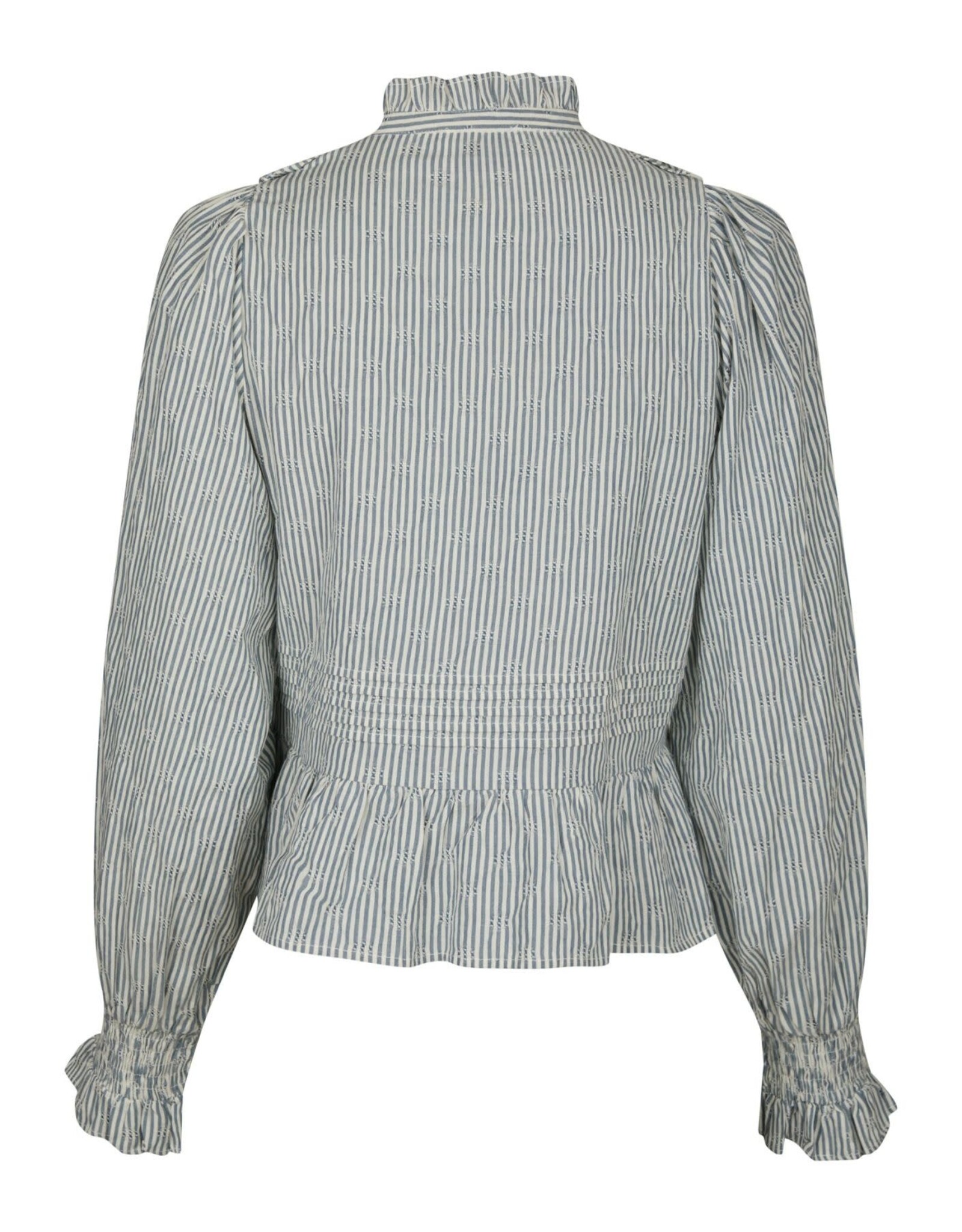 Blouse Stripe 'Petrine' - Blue - Neo Noir