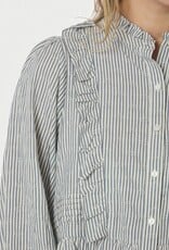 Blouse Stripe 'Petrine' - Blue - Neo Noir