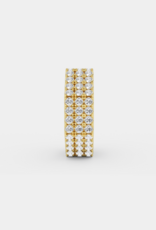 Billion Avenue Edge Small Diamond Earcuff - Gold - Billion Avenue