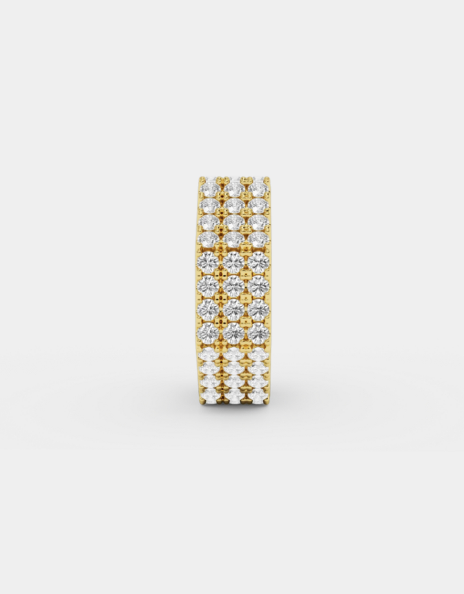 Billion Avenue Edge Small Diamond Earcuff - Gold - Billion Avenue