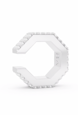 Billion Avenue Edge Small Diamond Earcuff - Silver - Billion Avenue