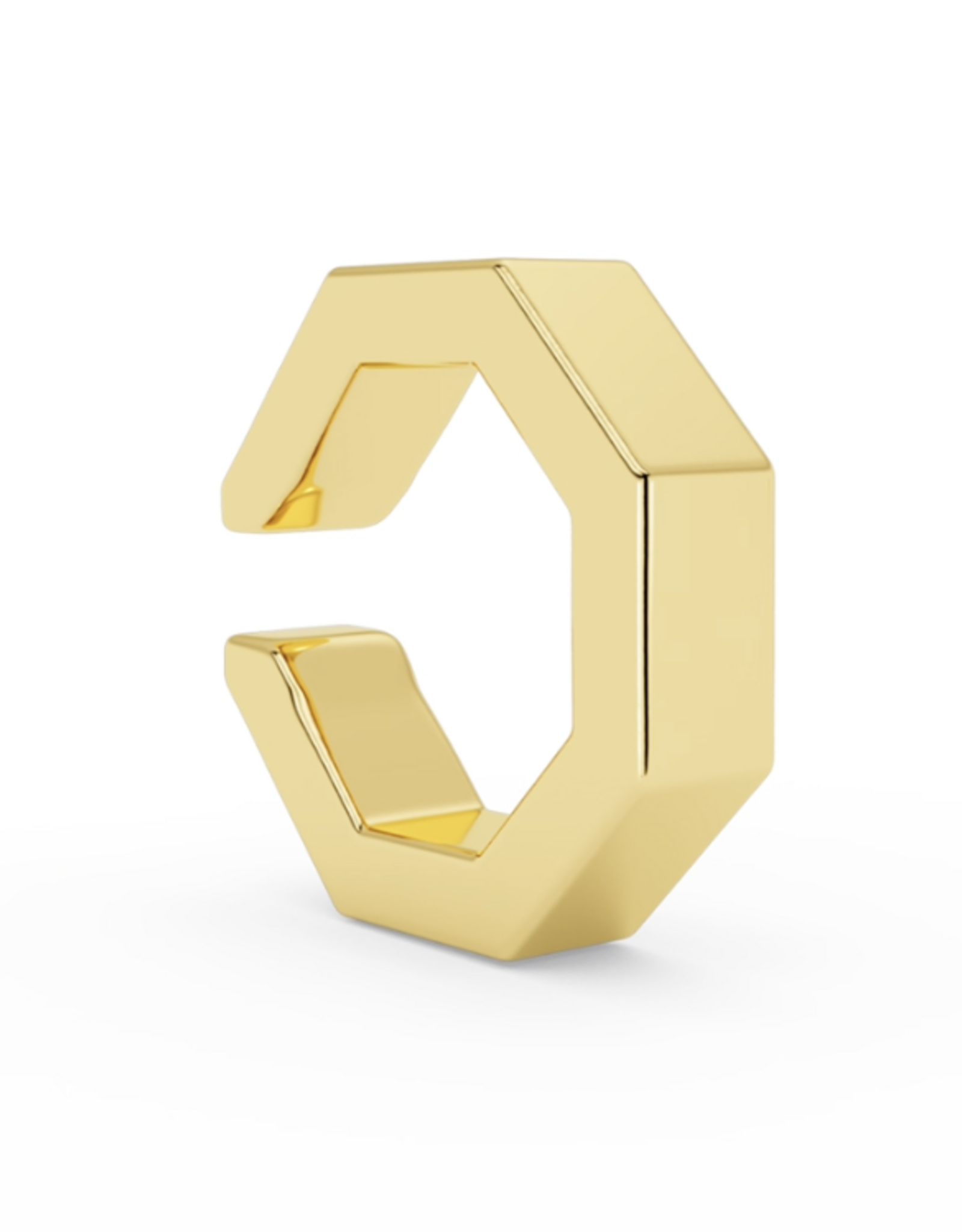 Billion Avenue Edge Large Earcuff - Gold - Billion Avenue